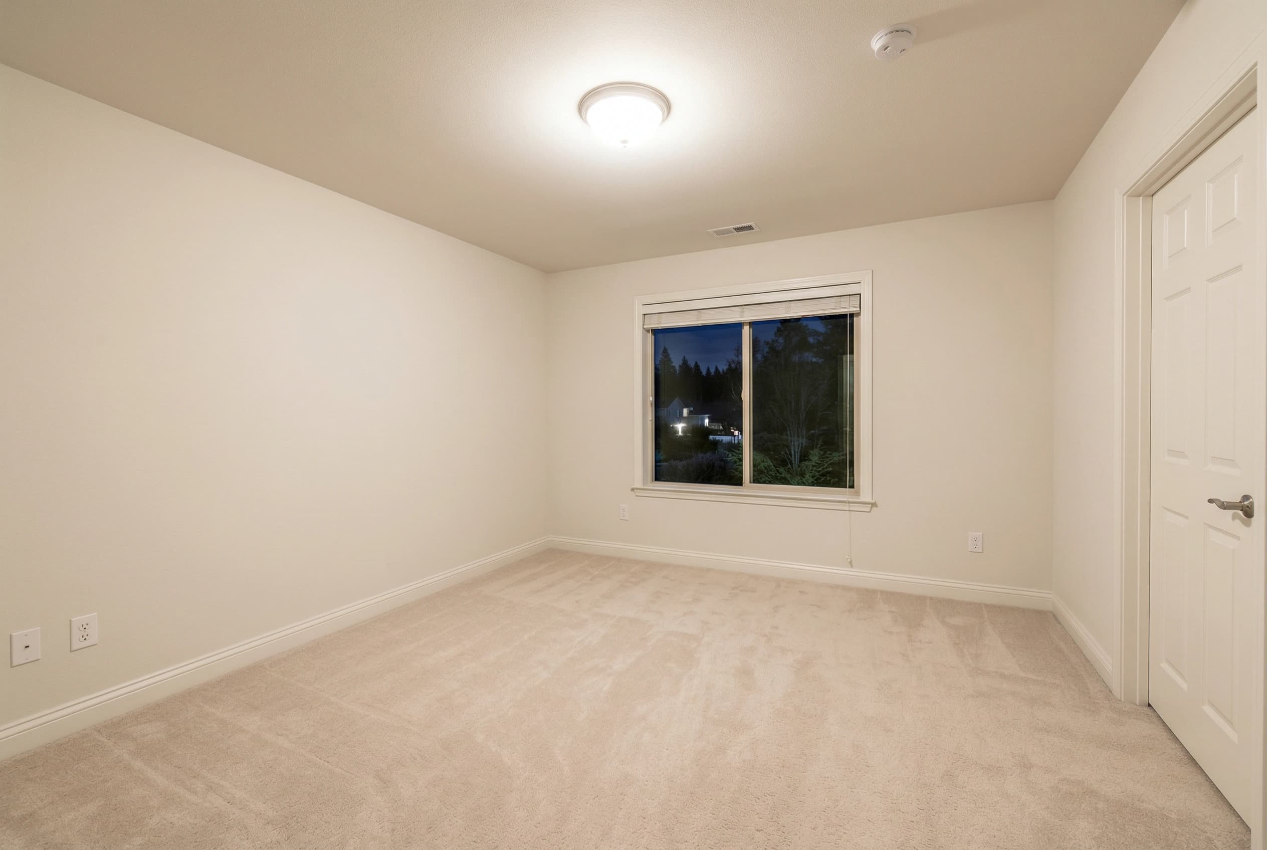 Virtually staged Scandinavian bedroom by Desiome - before