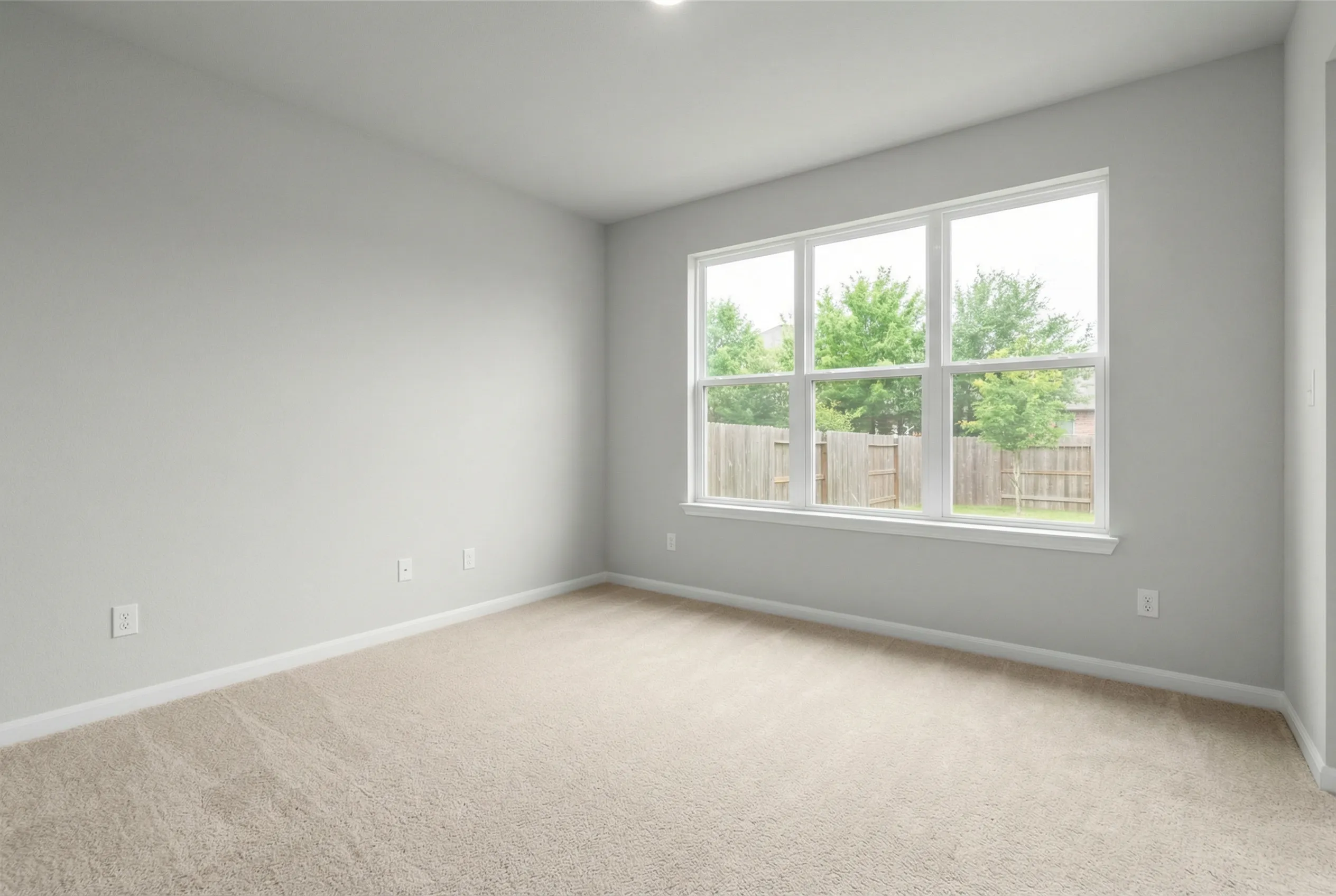 Virtually staged modern dining room by Desiome - before